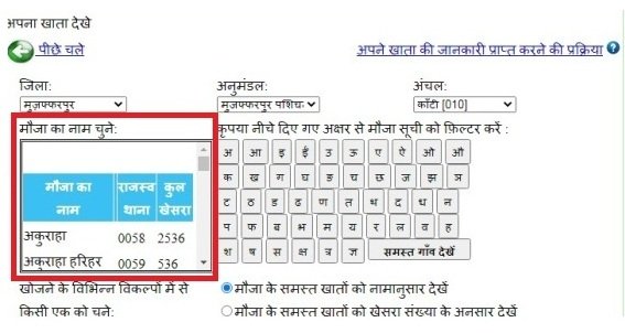 भूलेख मुजफ्फरपुर